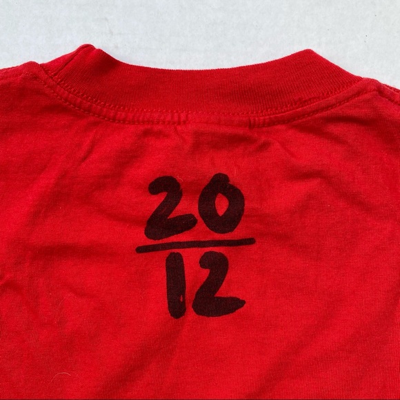 Bruce Springsteen Wrecking Ball Tour RED T-Shirt M 2012 Cotton USA 2 Sided - Picture 7 of 7